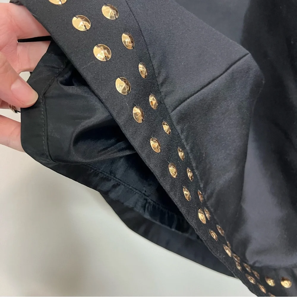 TRACY REESE Gold and Black Keyhole Classic Dress size 10